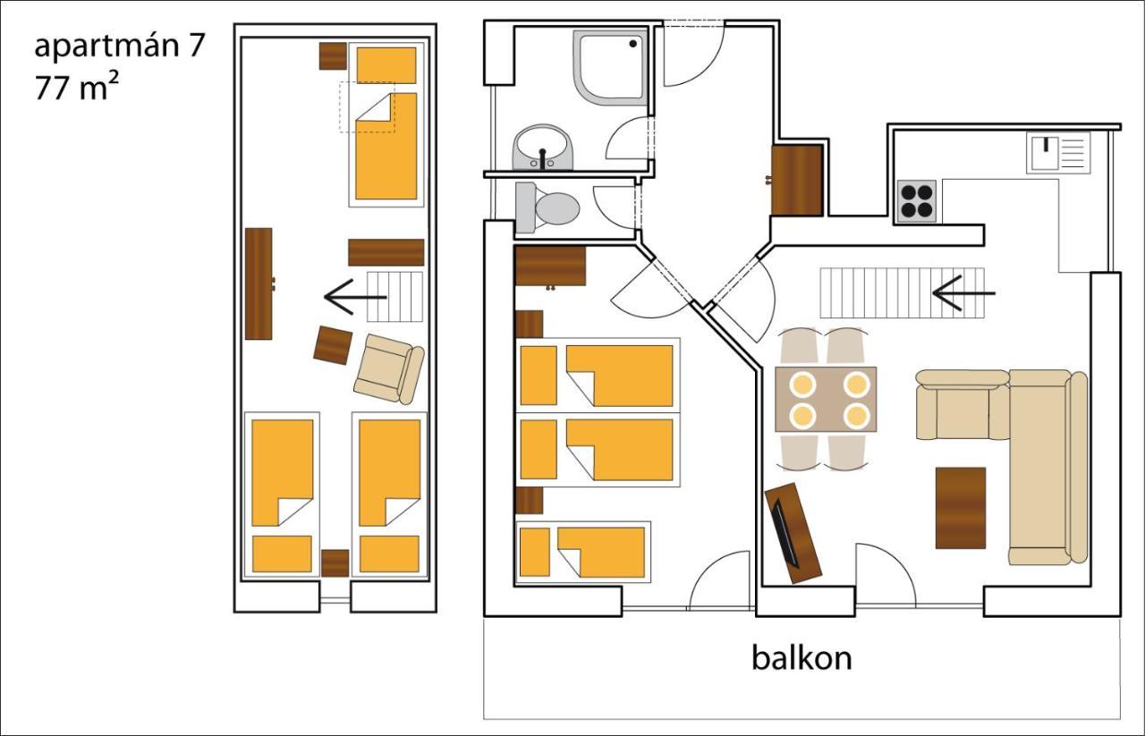 Pension Aspen ชปินด์เลอรูฟ มลิน ภายนอก รูปภาพ